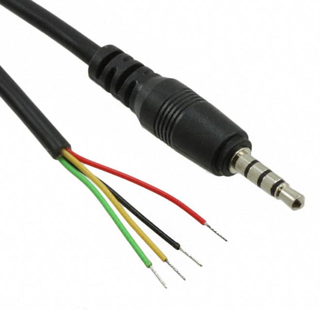 CA-354S CONN CABLE ASSY 3.5MM 4COND 6'