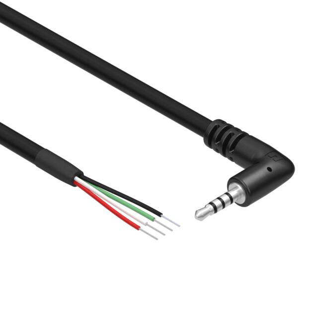 10-02144 CBL 2.5MM R/A M 28AWG SHLD