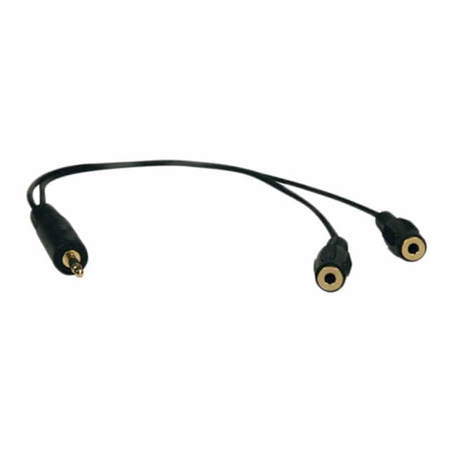 P313-001 Y ADAPTER 3.5MM M 2X 3.5MM F 1'