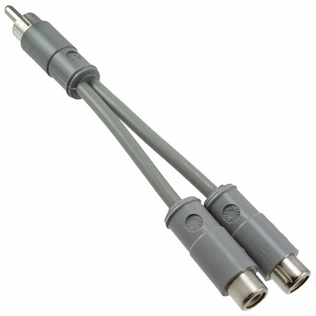 330F1X ADPT Y 2 JACKS-ST40 PLUG 4"