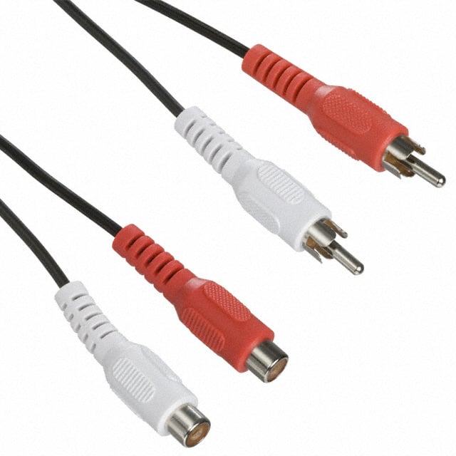 AKCHMF-015 CABLE 2RCA MALE-FEMALE 1.5M