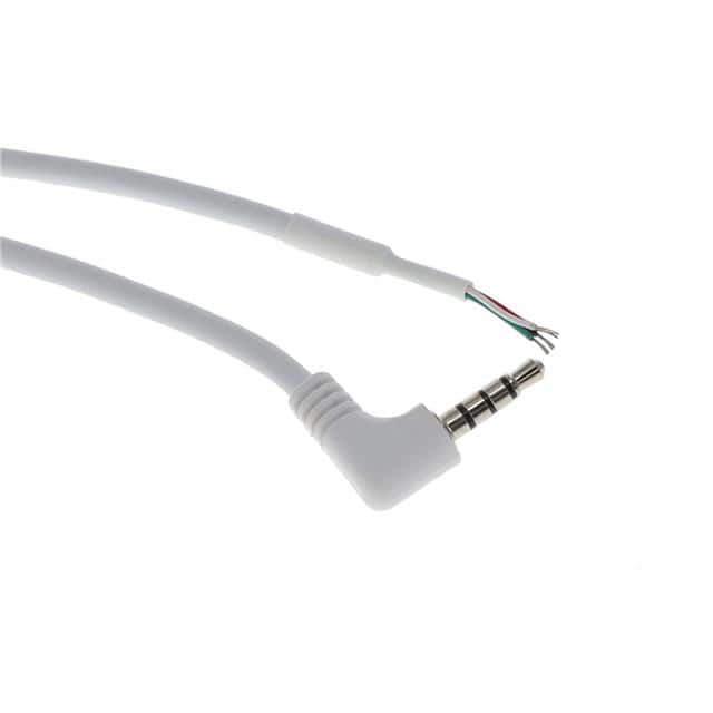 A-AV-02-45-28-183-S3 A/V CABLE, 1830MM, AWG28, 4C, WH