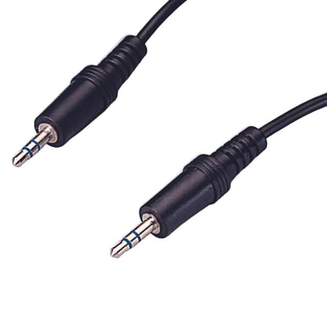 608-024-6FT-RH 3.5MM STEREO PLUG TO PLUG 6FT