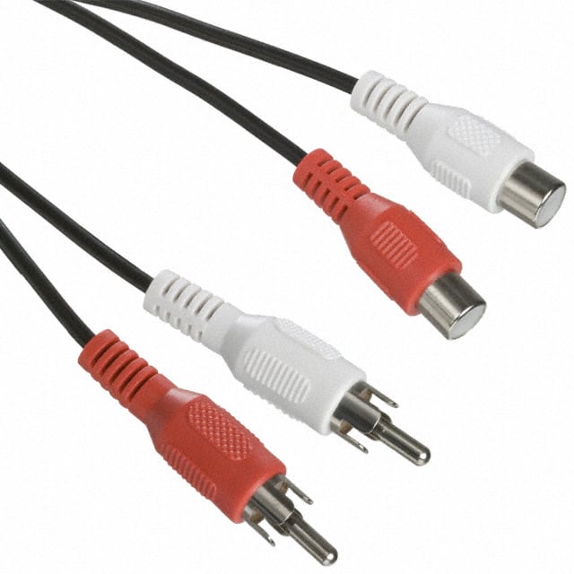 AKCHMF-050 CABLE 2RCA MALE-FEMALE 5M