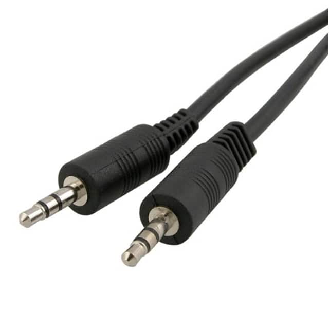 EMHD120906 CABLE ASSY 3.5MM AUDIO M 6'