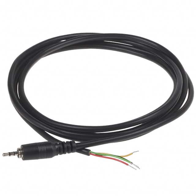 CA-254CS CONN CABLE ASSY 2.5MM 4COND 6'