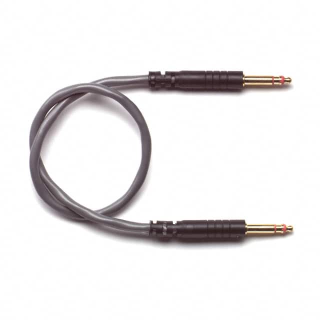 4279-12 CABLE BANTAM PHONE PLUGS 12"