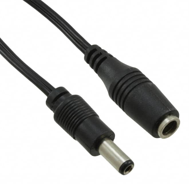 CA-2215 CABLE ASSY 5.5X2.5MM M/F 3'