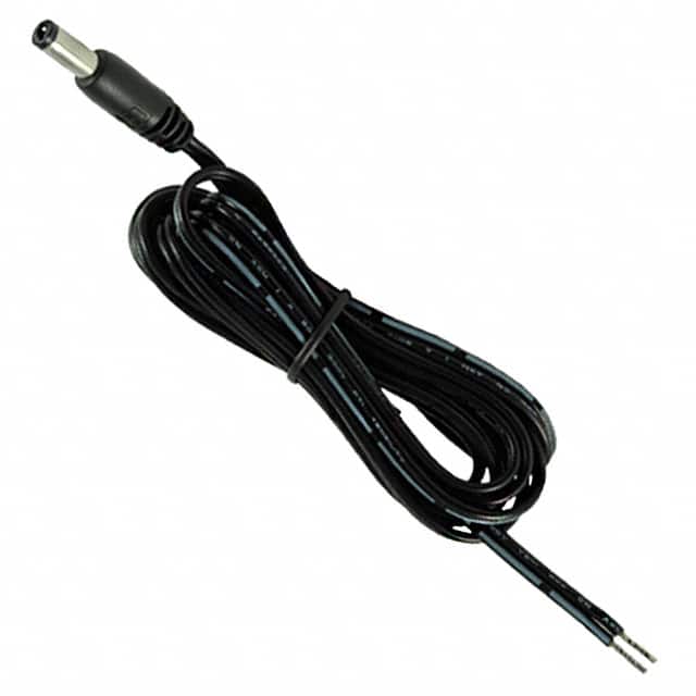 10-01063 CBL ASSY M STR 2.1MM 6' 18 AWG