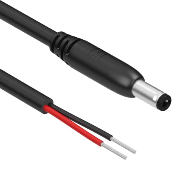 10-02223 CBL ASSEM STR PLUG 2.1MM 18AWG