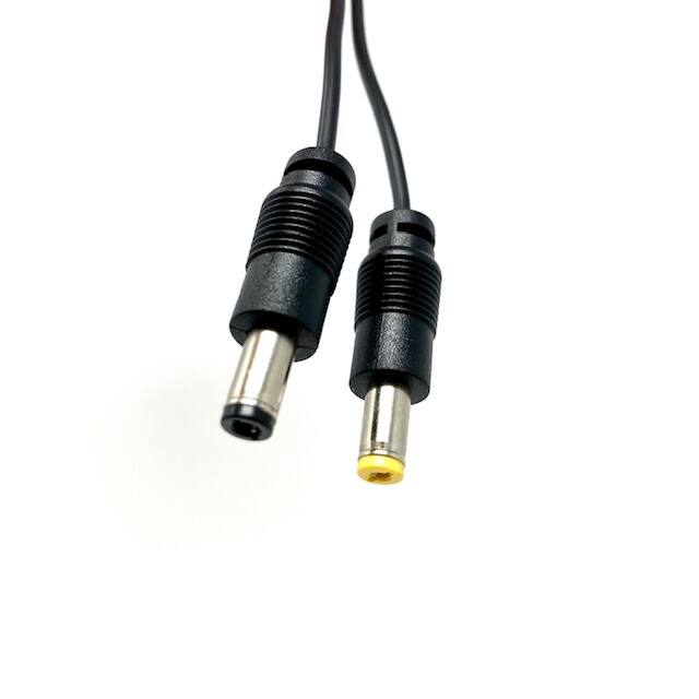CSP11850M68LSP(R) CBL ASSY 2.1MM PLG-PLG RND 2.23'