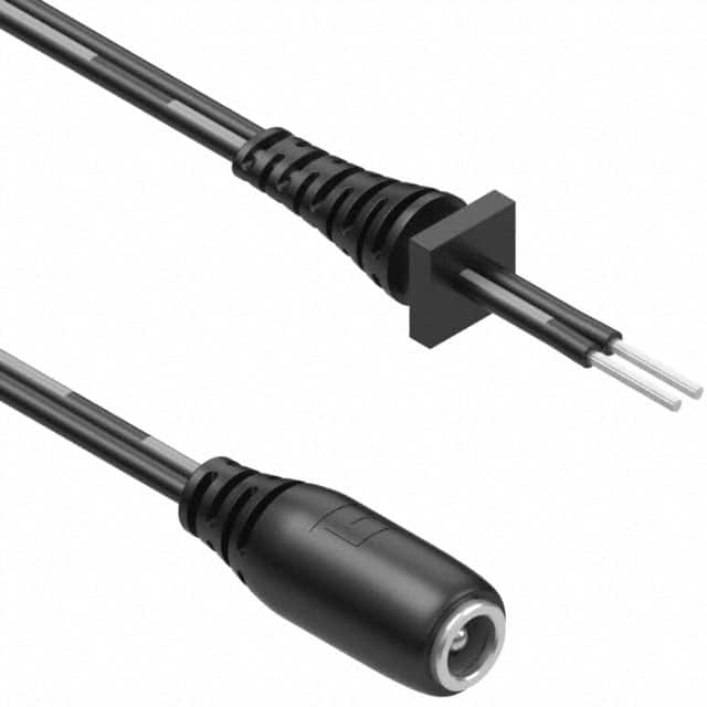 10-02957 CBL ASSY 5.5X2.5MM PLUG 18AWG 6'