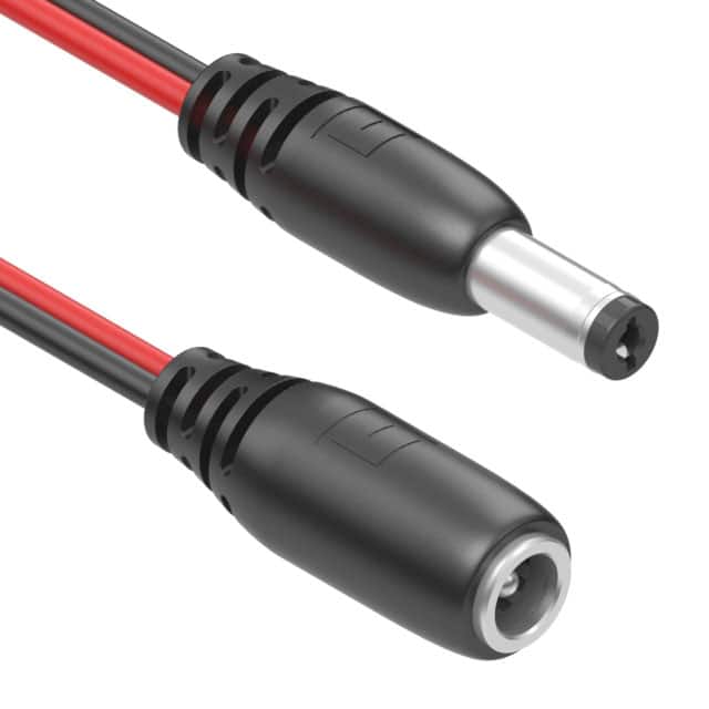 10-02322 CBL ASSY 2.1MM JACK-PLUG FLAT 6'
