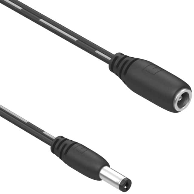 10-03134 CBL ASSY LSZH STR M-F 2.1MM 6'