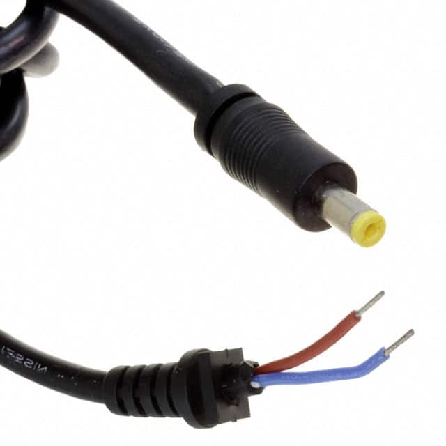 CCP6166FSILI-SR(R) CBL ASSY 2.1MM PLUG-CBL RND 6'
