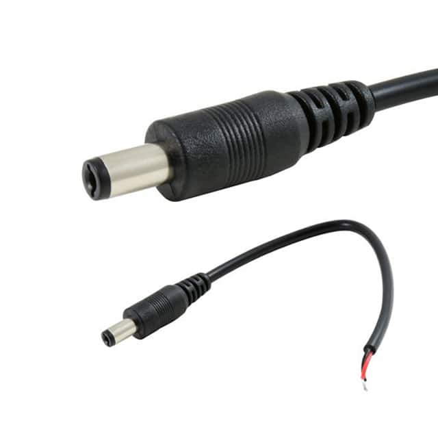 69-A1P CBL ASSY 2.1MM PLG-CBL RND 0.48'