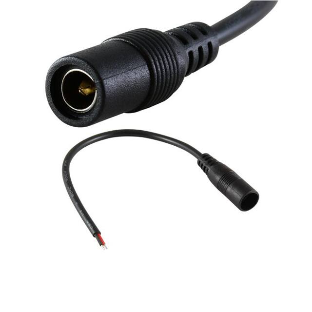 69-A17 CBL ASSY 2.1MM JACK-CBL RND 2'