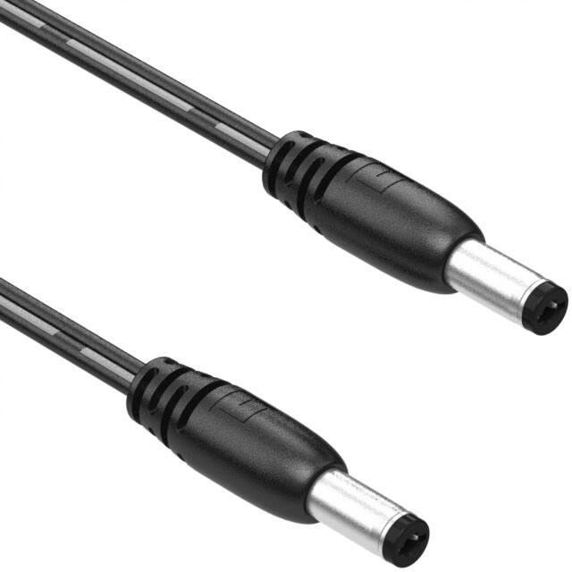 10-02542 CBL ASSY M-M 5.5X2.1MM 1' 18AWG