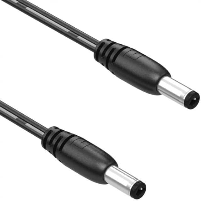 10-02541 CBL ASSY M-M 5.5-2.5MM 1' 18AWG