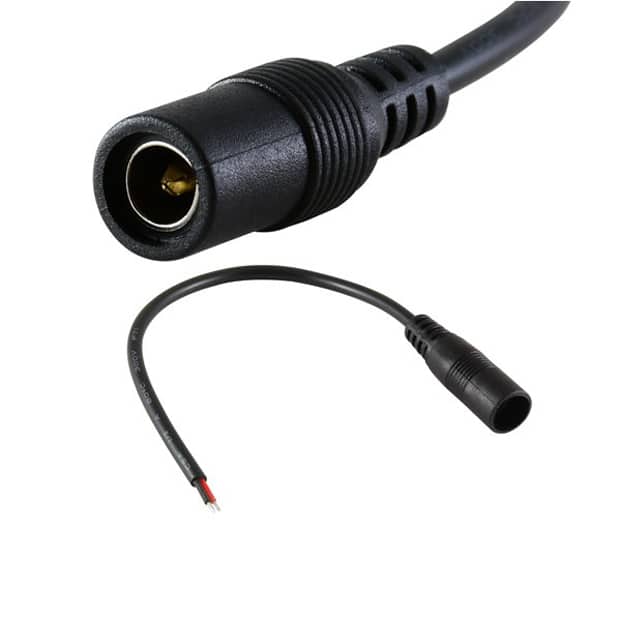 69-A1 CBL ASSY 2.1MM JCK-CBL RND 0.48'