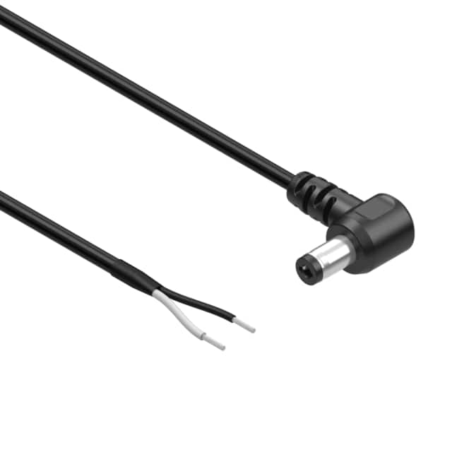 10-03916 CBL R/A 2.1MM PLUG TO LEADS 3'