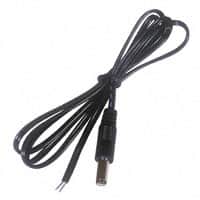 172-4205 PLUG DC MOLDED 24AWG 2.5MM 3'