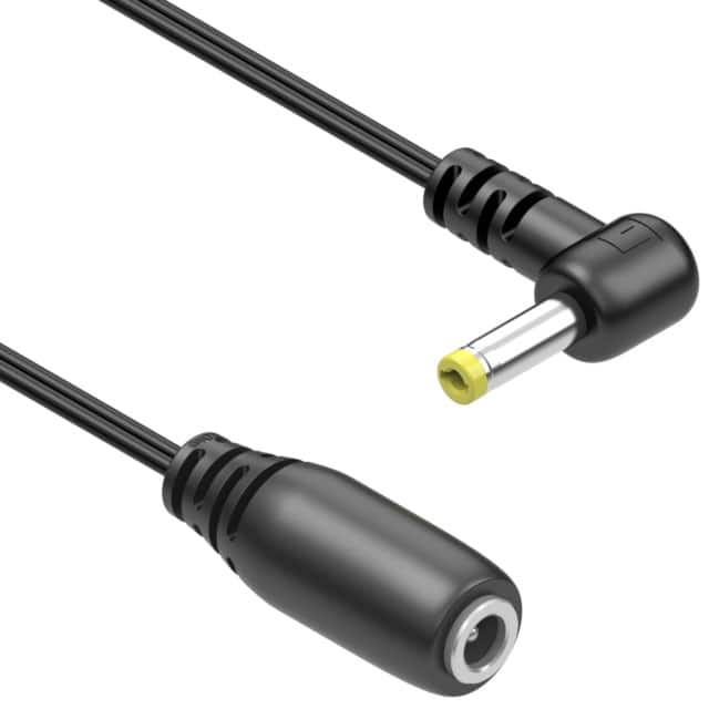 10-02534 CBL ASSY RA M-F 4X1.7MM 6'