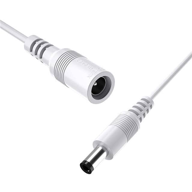 P1002E CABLE DC 2.1*5.5MM WH 30'