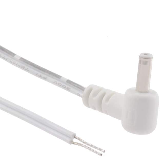 10-01251 CBL M R/A 1.35MM 6' 24AWG WHT