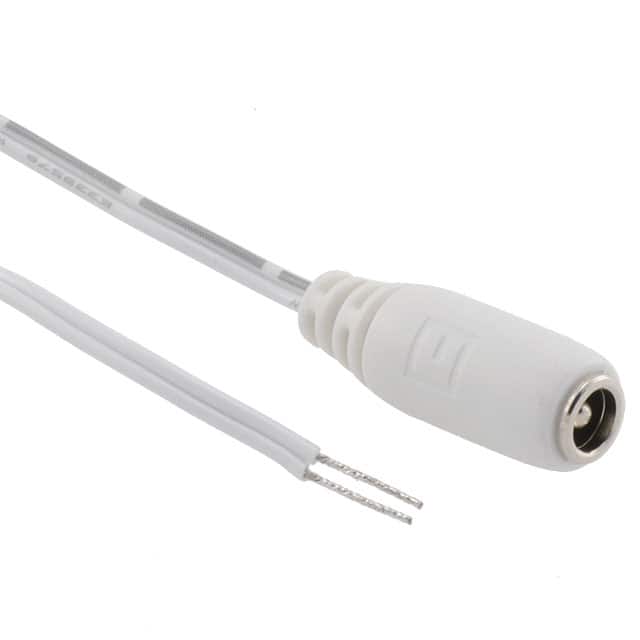 10-01267 CBL F 2.1MM 3' 24AWG WHT