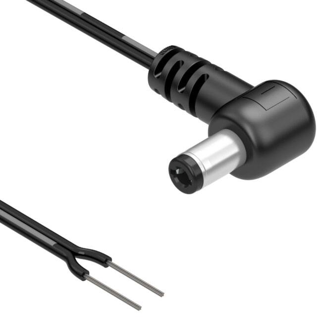 10-02502 CBL ASSY M 5.5X2.5MM RA 6' 24AWG