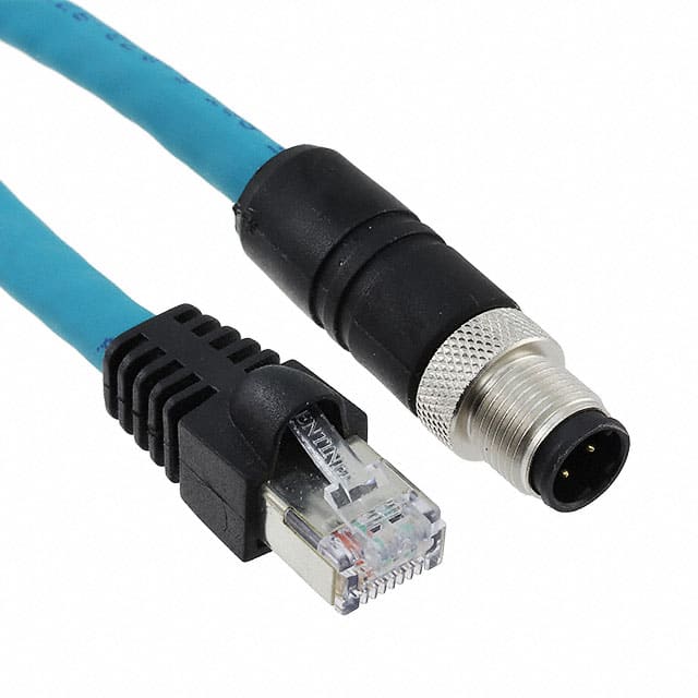 0985 YM57530 103/5M CBL CIRC 4POS MALE TO RJ45 5M