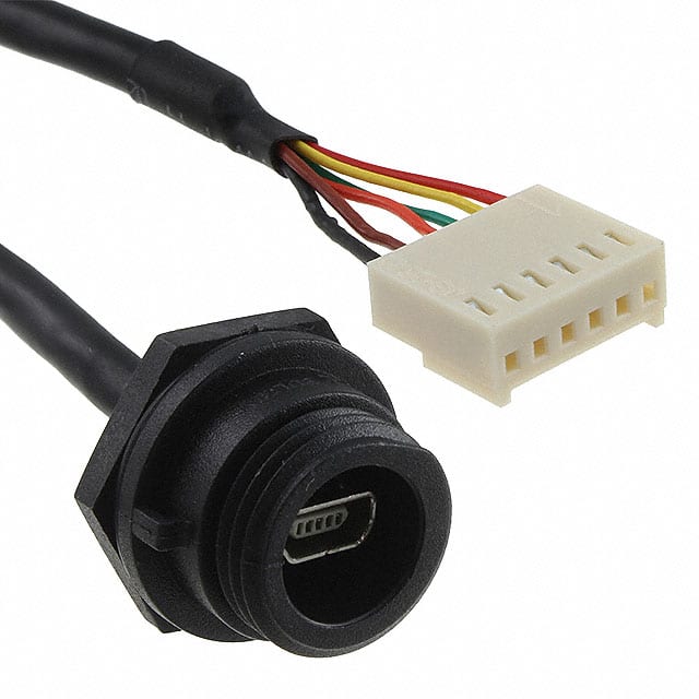 PX0456 CABL IP68 AB MINI USB-6WAY CRIMP