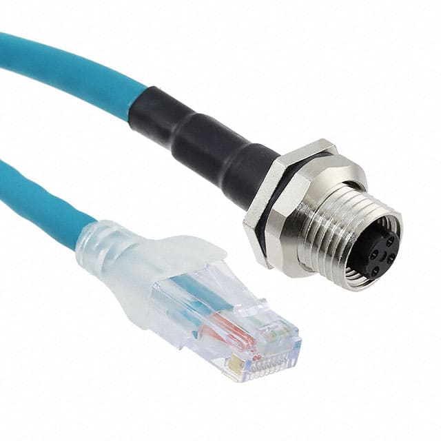 0985 806 104/0.5M CABLE ETHERNET M12-RJ45 0.5M