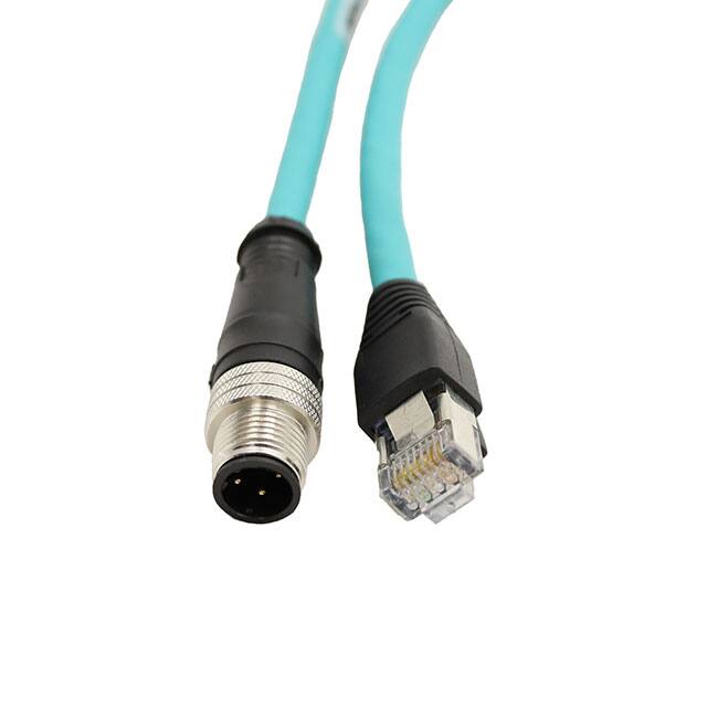 1300480306 MIC 4P M/MP ST/RJ45 D-CODED 10M