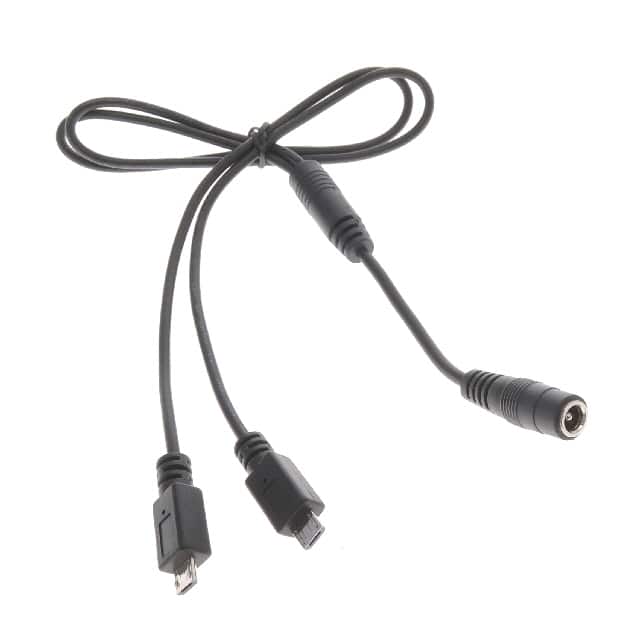 CMB11850M5MICB2(R) CBL ASSY JACK - MCR B PLG 1.64'
