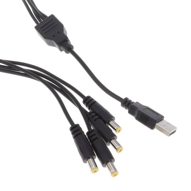 USBA11850M54XCCP(R) CBL ASSY PLUG TO USB A PLG 1.64'