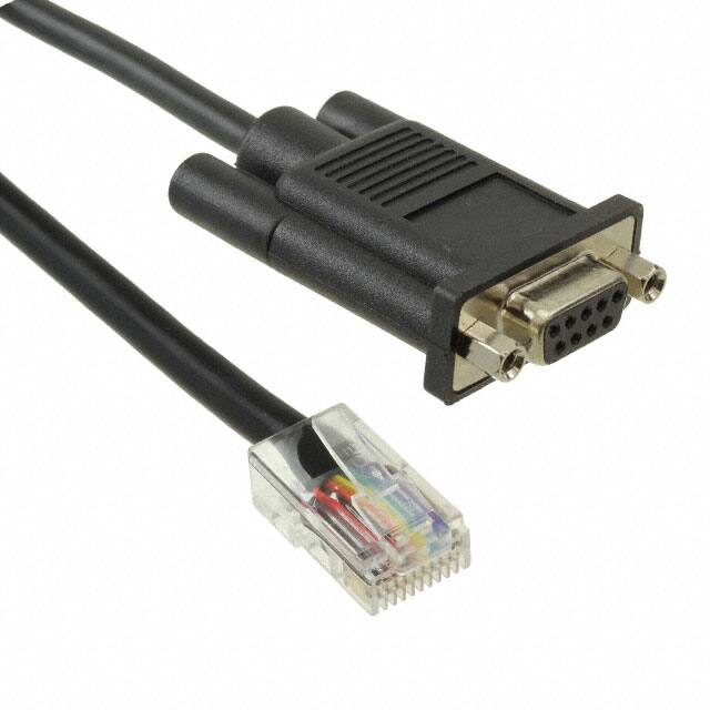 76000645 CABLE CROSSOVER 4' RJ-45/DB-9F
