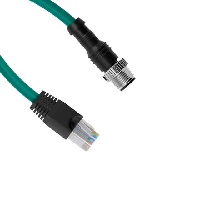 STP-M12D-415 CBL M12 D-CODE TO RJ45