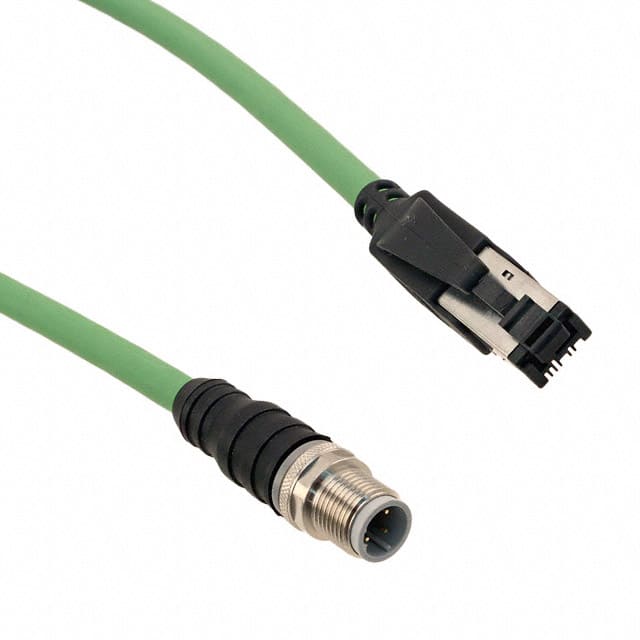 09457005025 RJI CBL IP20 M12 4XAWG 22/7 3M