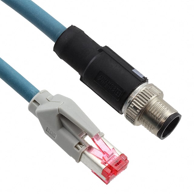 1407362 CABLE PLUG RJ45-M12 4POS 5M