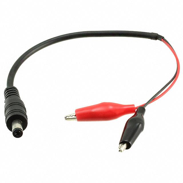 1329 2.1MM DC BARREL PLUG TO ALLIGATR