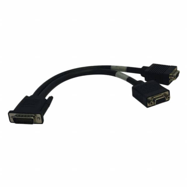 P574-001 CABLE DMS-59 TO 2X VGA-F 1'
