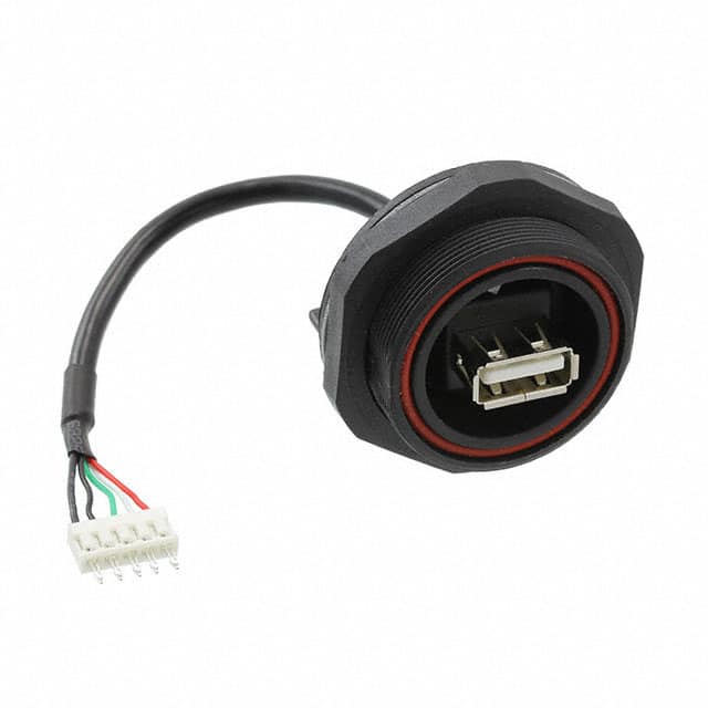 PX0849/A CONN RCPT IP68 USB A PNL - 5POS