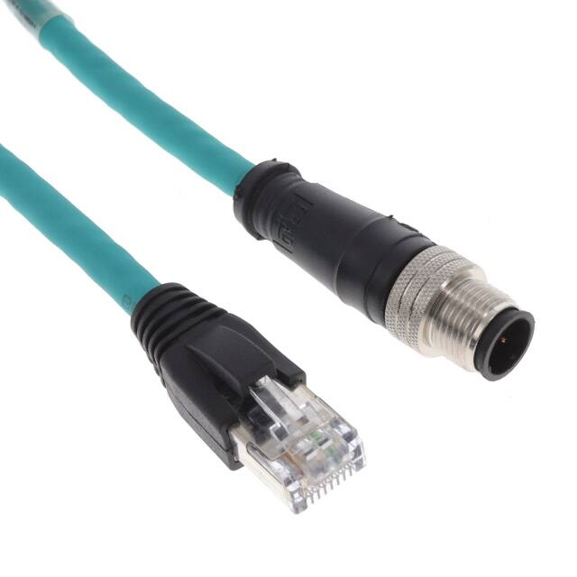 1300480309 MIC 4P M/MP ST/RJ45 D-CODED 1M