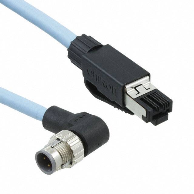 XS5W-T422-DMC-K ETHERNET CABLE M12 ANG-RJ45 2M