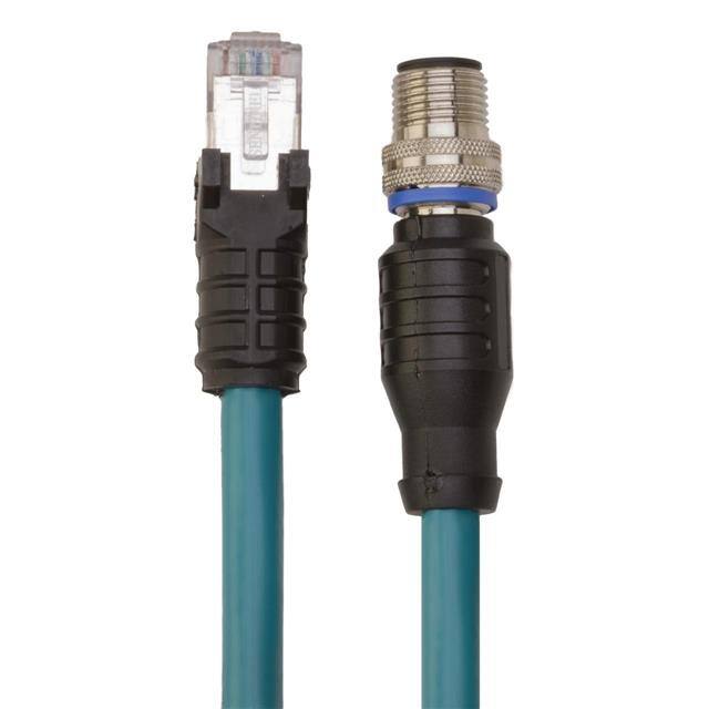STP-MAQDC-815 CORDSET MALE M12 EURO TO MALE SI