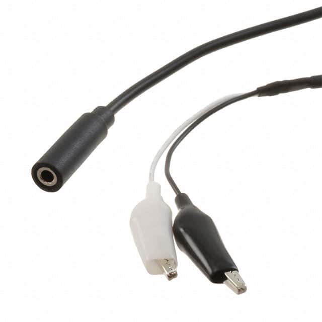 4182 3.5MM MONO AUDIO JACK TO ALLIGAT