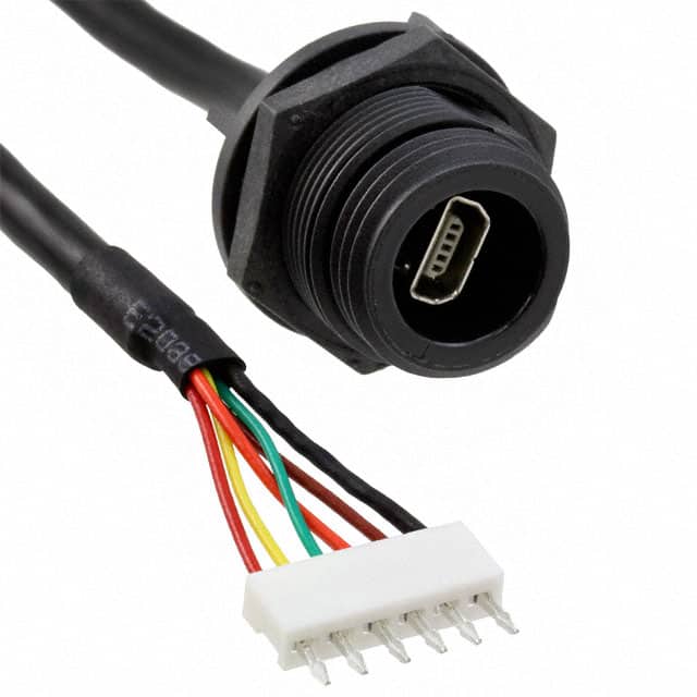 PX0457 CABL IP68 AB MINI USB-6WAY CRIMP