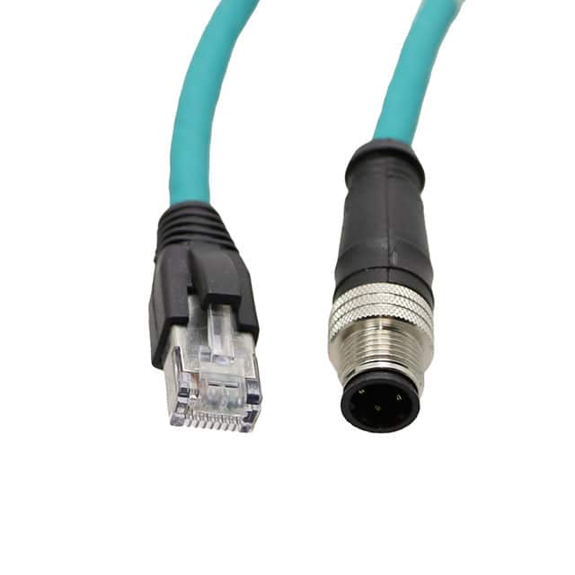 1300480349 MIC 4P M/MP ST/RJ45 D-CODED 3M